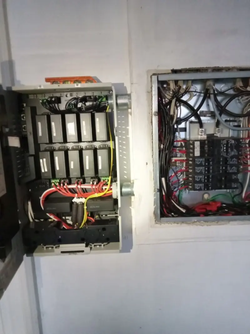 Electrical panel upgrade completed for Electrical Inspection in Iola